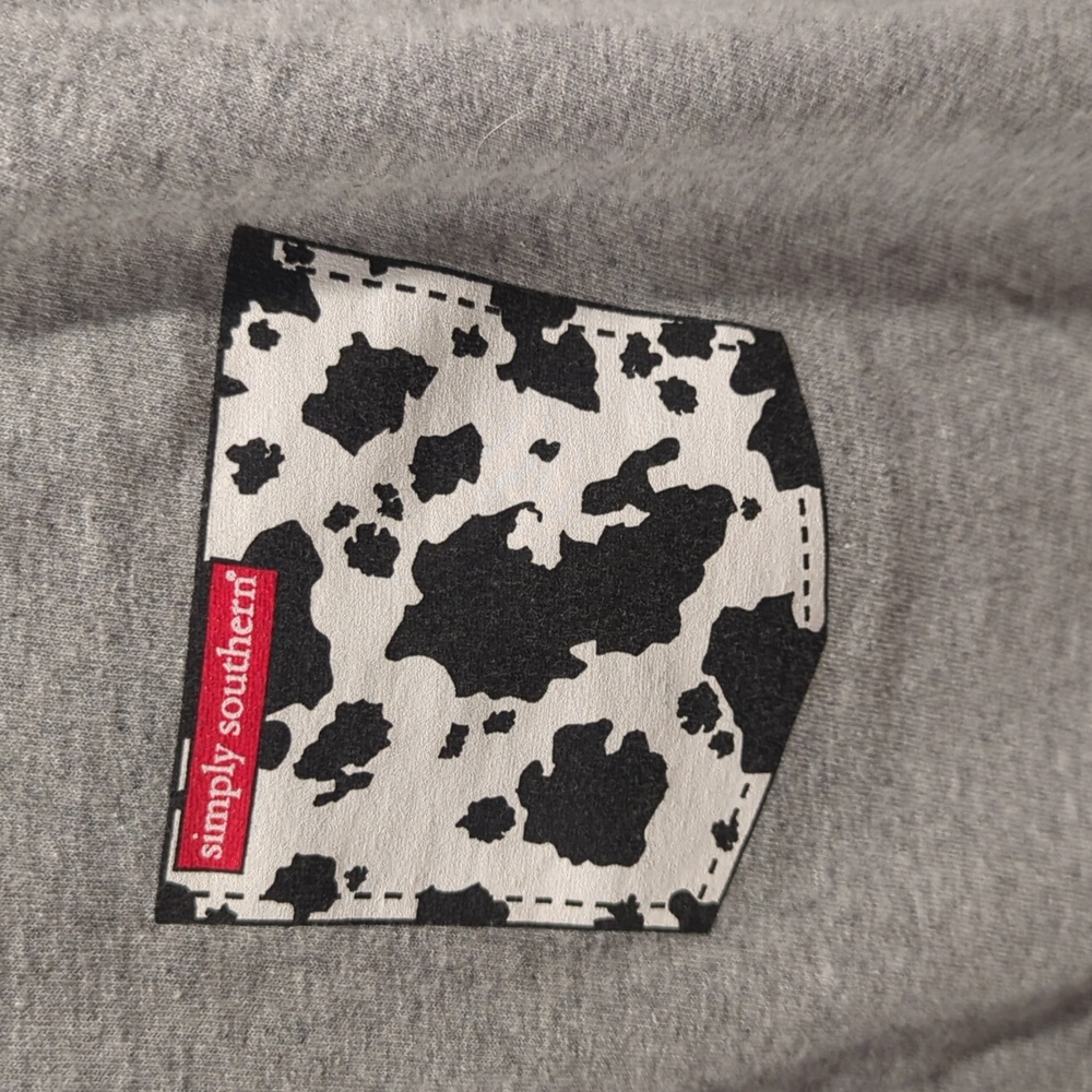Simply Southern scrub life long sleeve tee - Picture 2 of 5